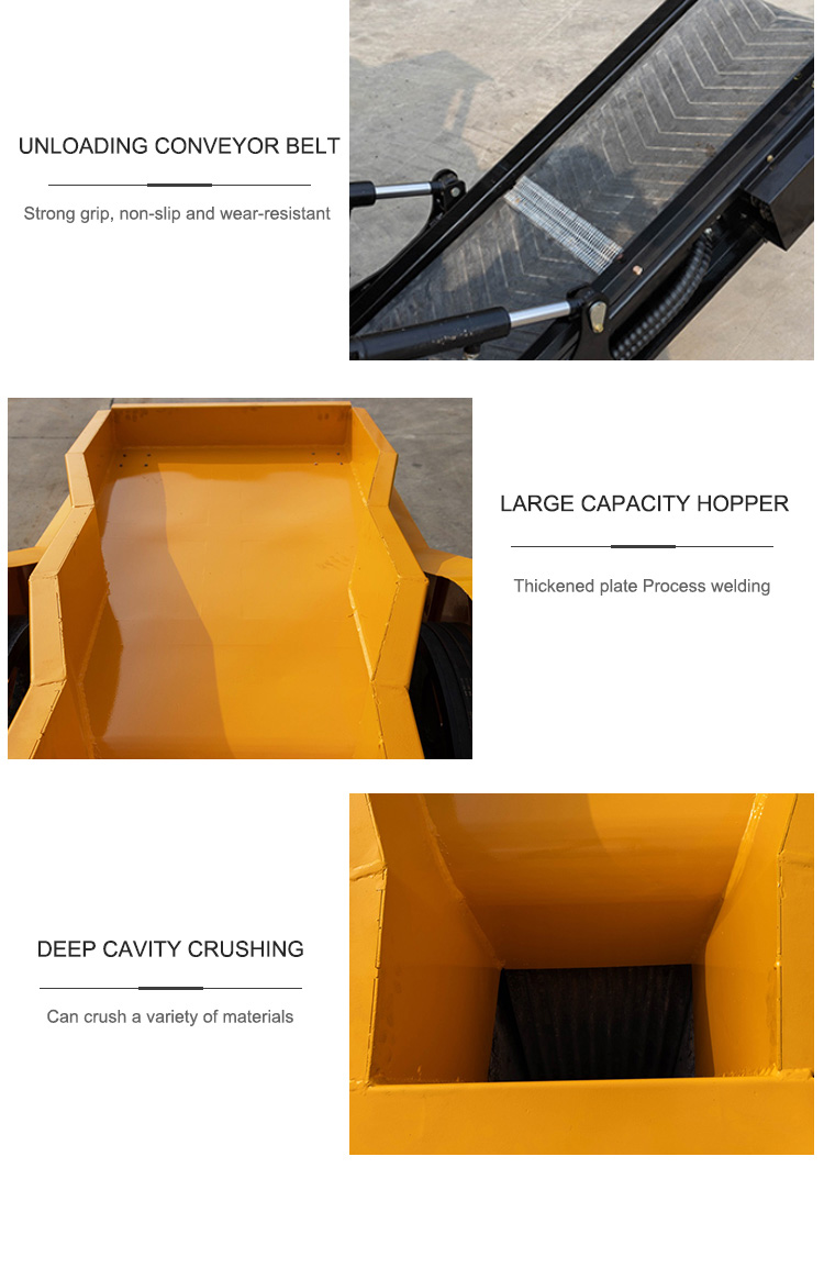 Новая усовершенствованная мобильная мини-камнедробилка производительностью 2–5 т/ч