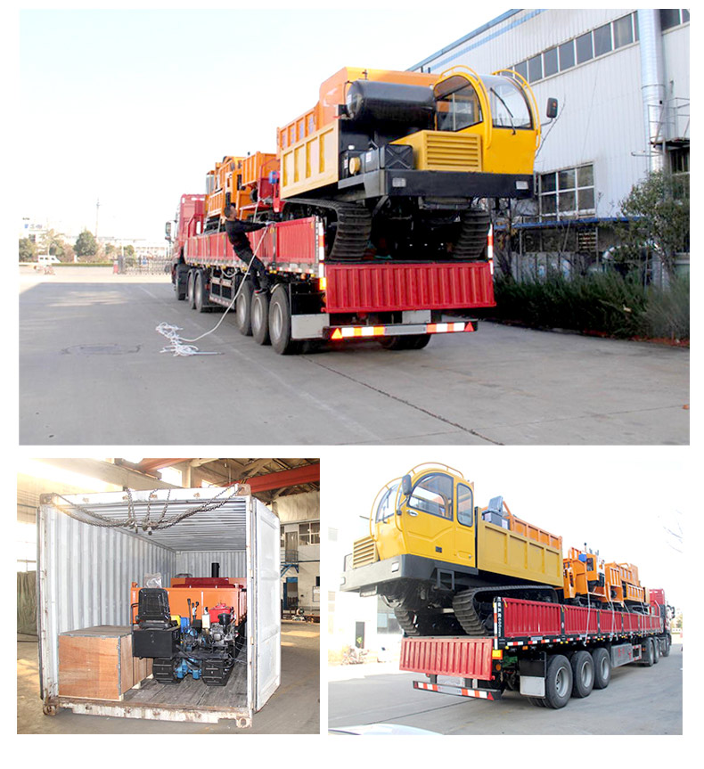 High-Capacity Crawler Dumper with Strong Load Bearing