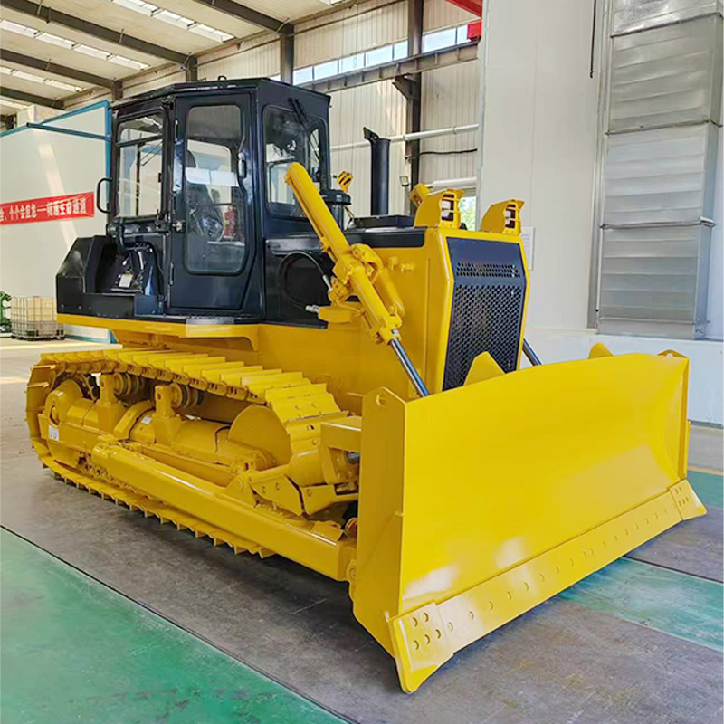 Potężna spycharka gąsienicowa do ciężkich prac górniczych