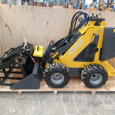 miniładowarka o sterowaniu burtowym