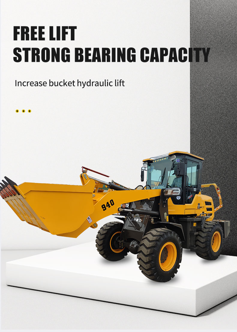 Miniładowarka kołowa Premium o mocy 241 kW z silnikiem Diesla