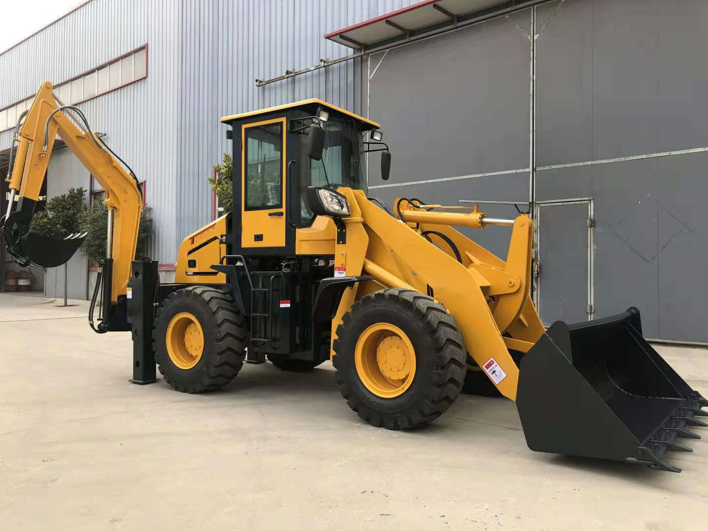 CN25-40 6Ton Wheel Backhoe Loader Factory_Manufacture_Supplier - China ...
