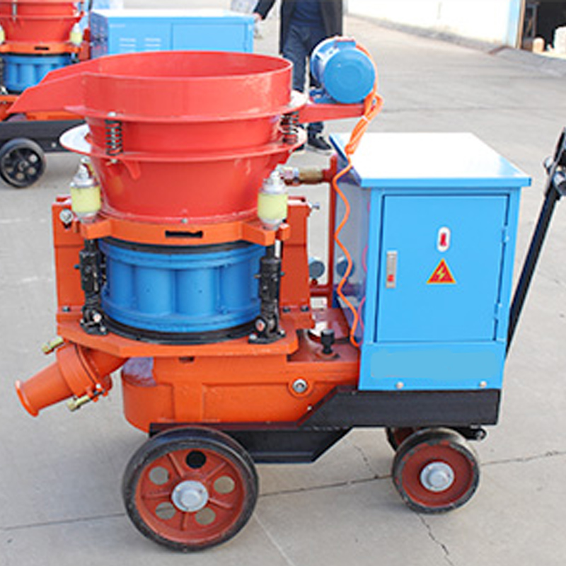 Малая машина для торкретирования высокой производительности