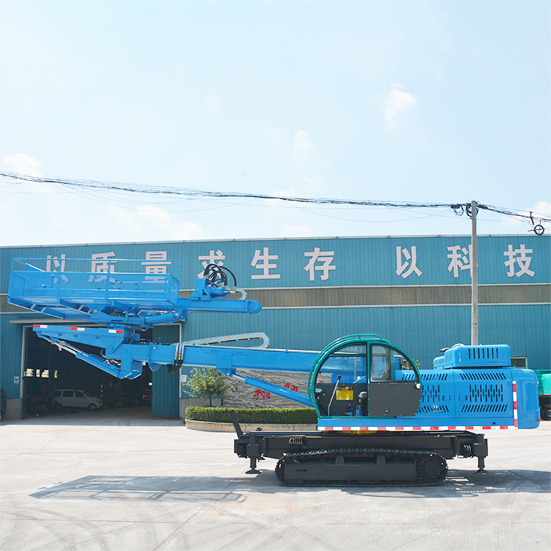 Буровая машина для защиты склонов с анкерным стержнем