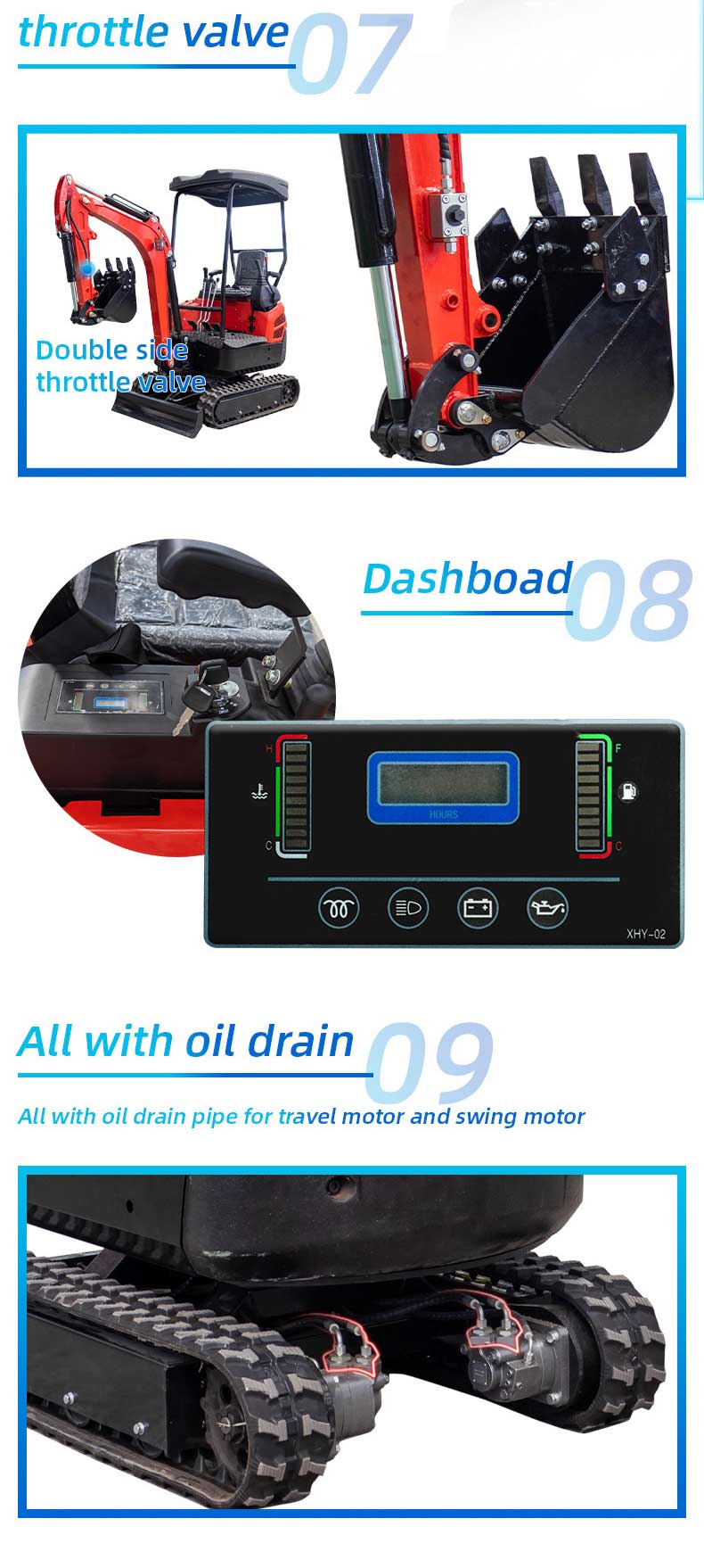 1.8T Crawler Mini Excavator 