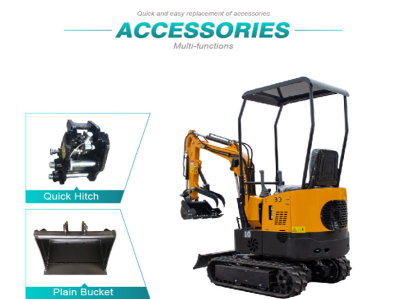 1 Ton Hydraulic Crawler Excavator 1 Ton Hydraulic Crawler Excavator