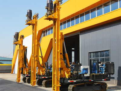 Photovoltaic pile driver