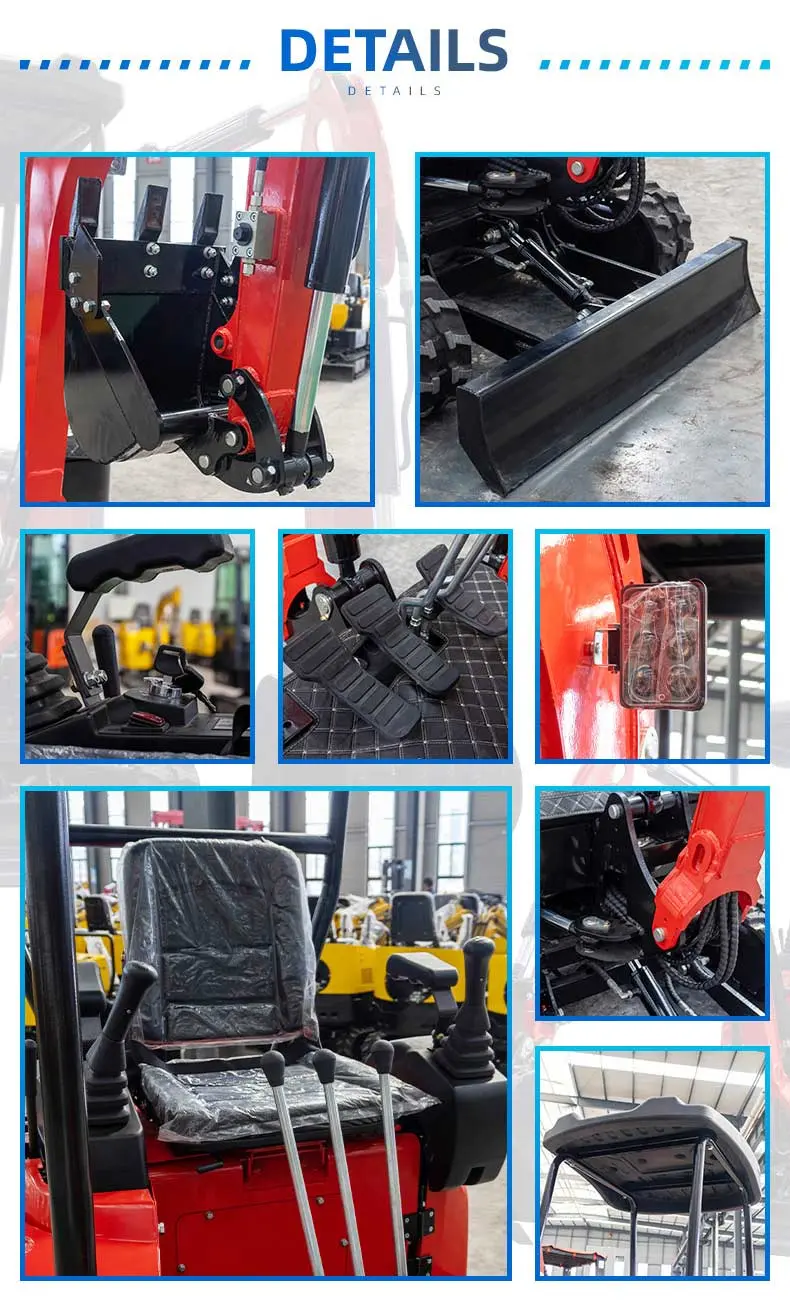 CNM-16 CE/EPA Mini Hydraulic Excavator small digger machine with Kubota engine CNM-16 CE/EPA Mini Hydraulic Excavator small digger machine with Kubota engine