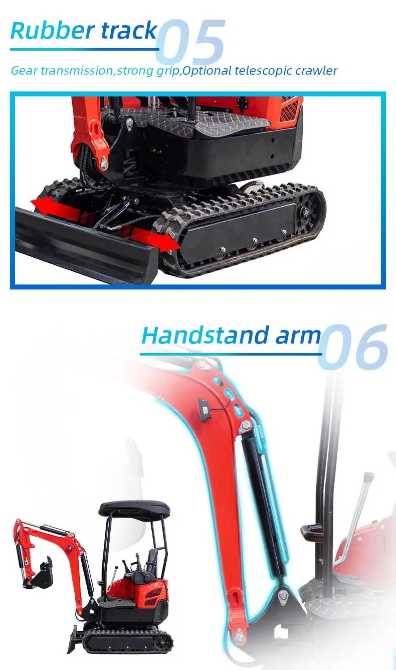 CNM-16 CE/EPA Mini Hydraulic Excavator small digger machine with Kubota engine CNM-16 CE/EPA Mini Hydraulic Excavator small digger machine with Kubota engine