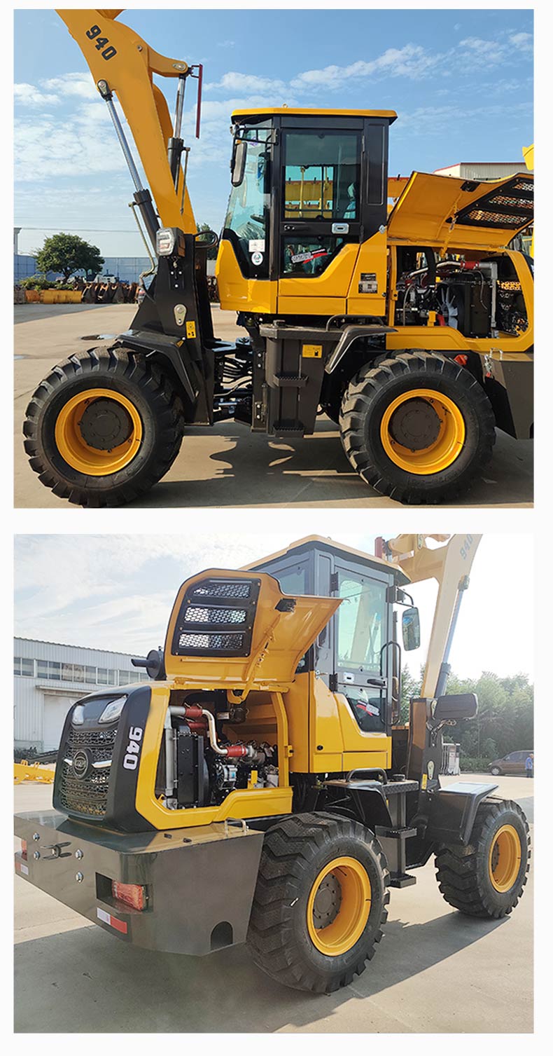 Premium 241 kW Diesel Mini Construction Mini Ładowarka Kołowa