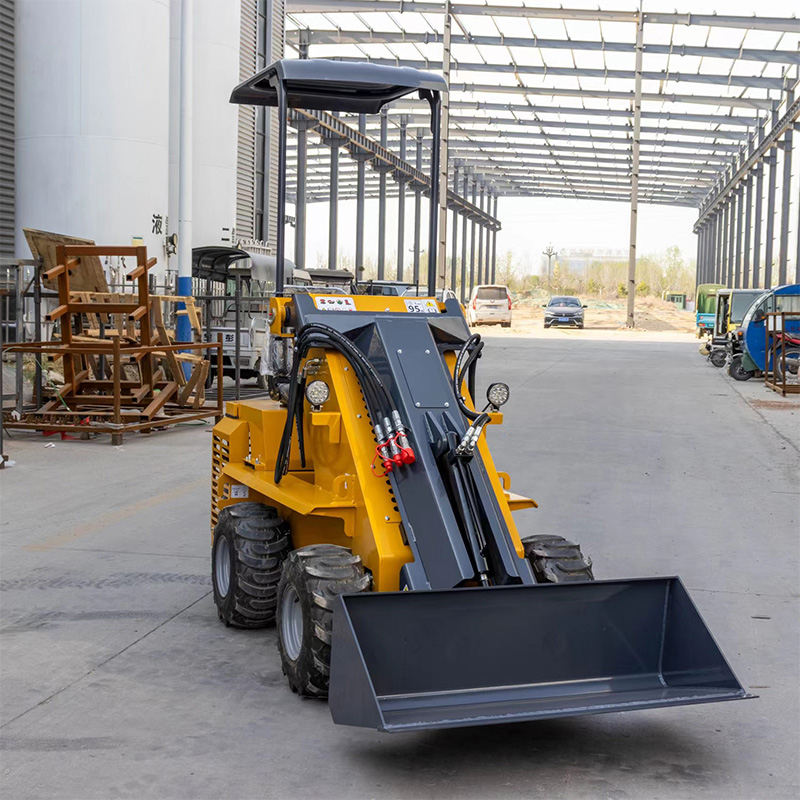 Minicarregadeira a diesel para máquinas de movimentação de terras
