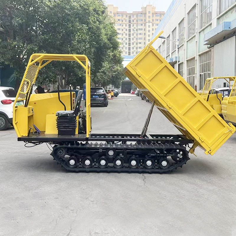 High-Capacity Crawler Dumper with Strong Load Bearing
