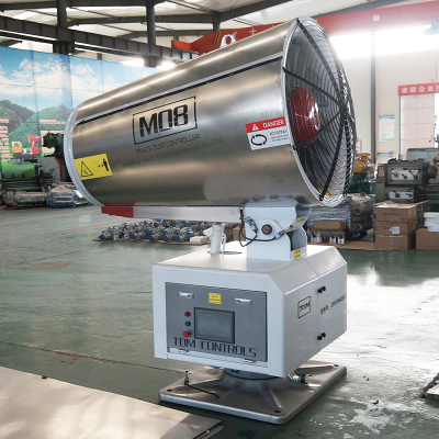 Промышленная машина для борьбы с пылью и противотуманной пушкой