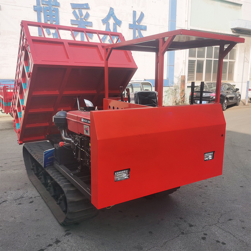 High-Capacity Crawler Dumper with Strong Load Bearing
