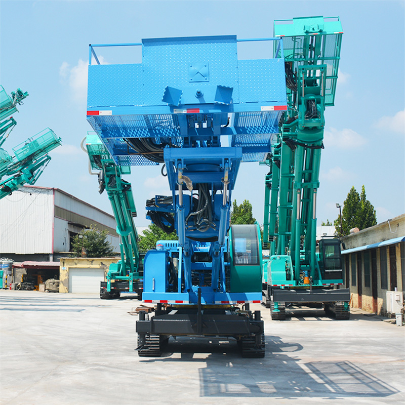 Буровая машина для защиты склонов с анкерным стержнем