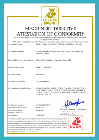 CE FOR MINI EXCAVATOR