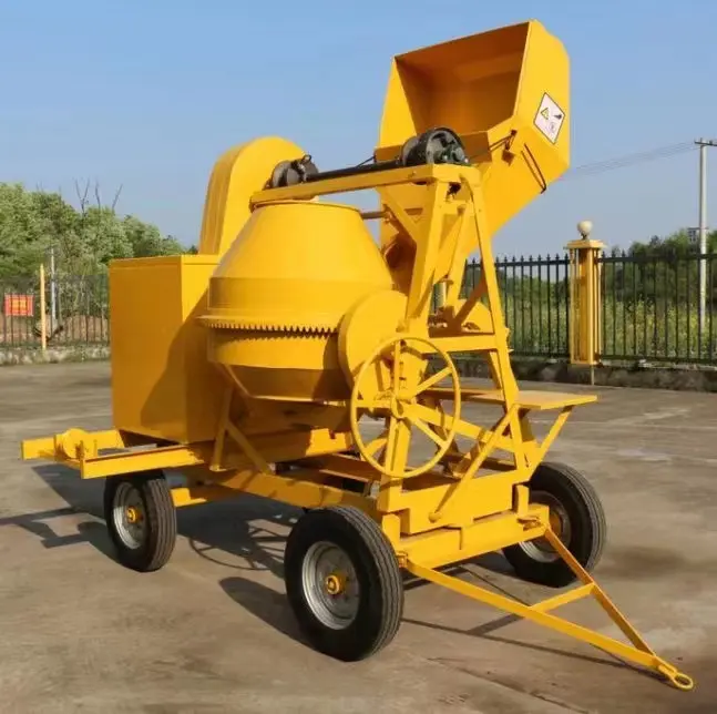Concrete Mixer With Winch Concrete Mixer With Winch