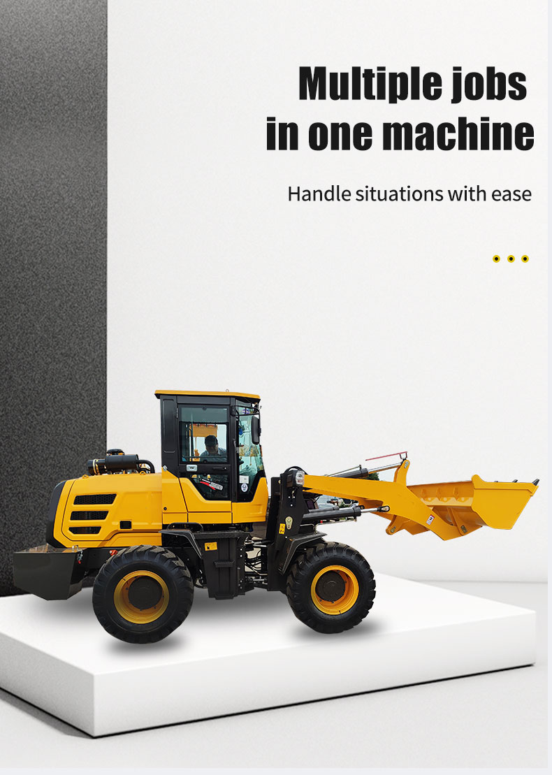 Miniładowarka kołowa Premium o mocy 241 kW z silnikiem Diesla