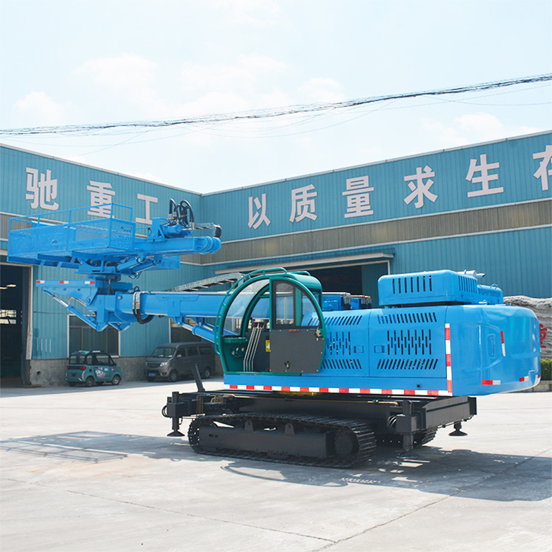 Буровая машина для защиты склонов с анкерным стержнем