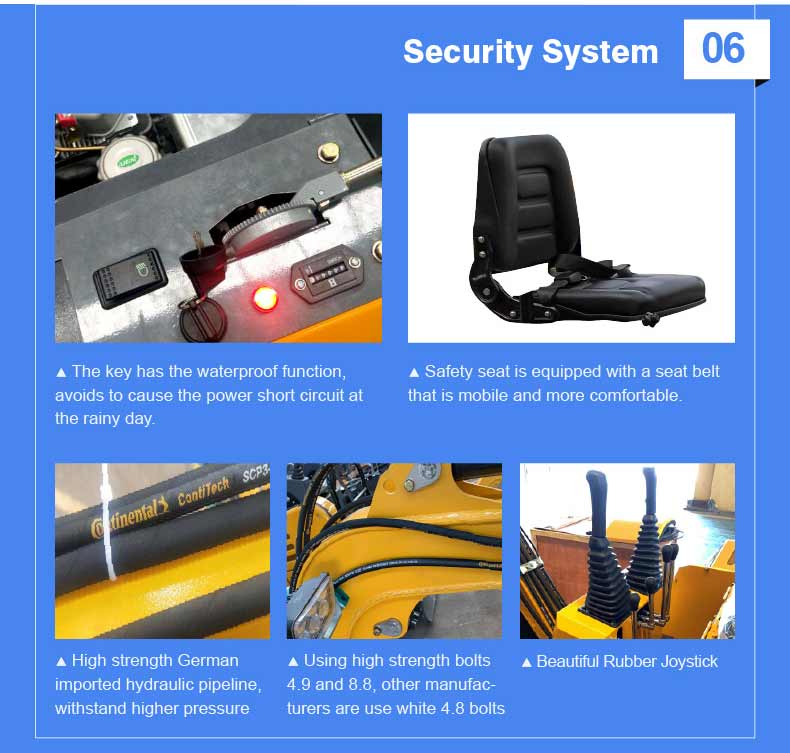 1000kg Hydraulic Automatic Boom Swing Mini Excavator 1000kg Hydraulic Automatic Boom Swing Mini Excavator