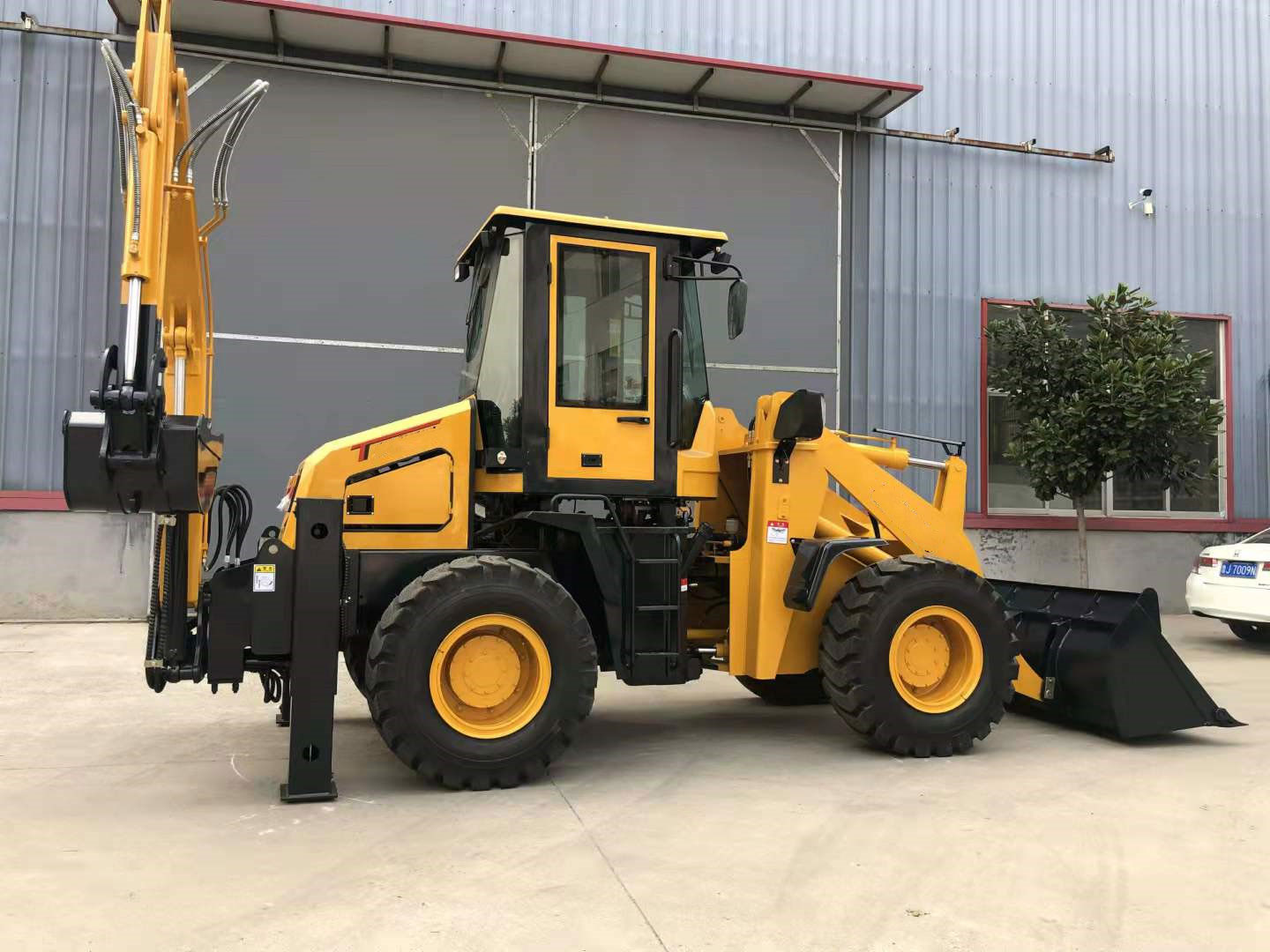CN25-40 6Ton Wheel Backhoe LoaderKilang_pembuatan_Pembekal - China ...