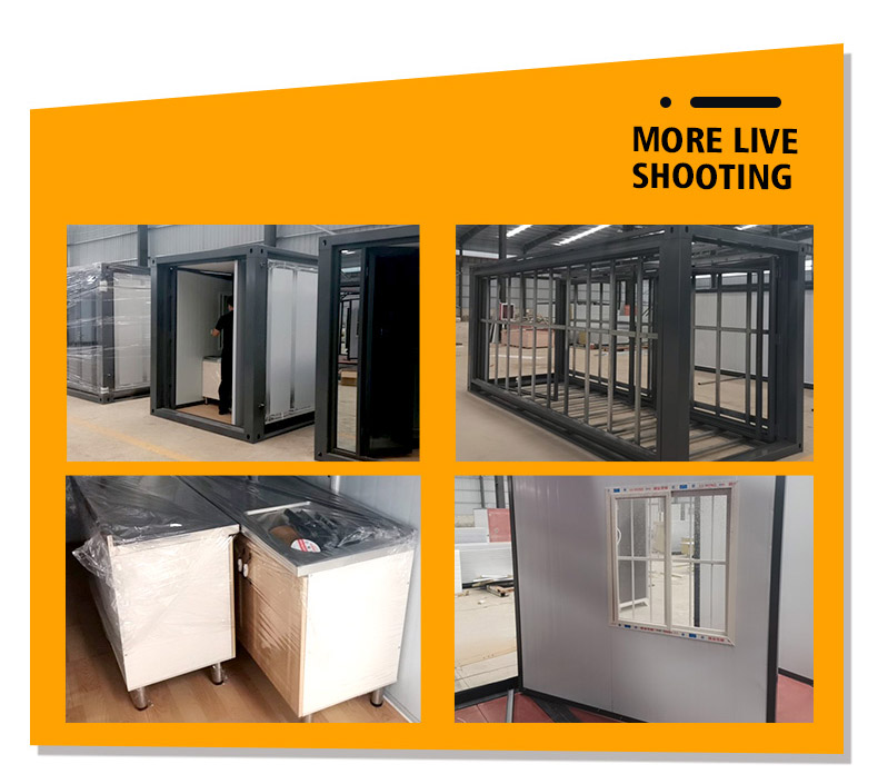 Дома для кемпинга Съемный контейнерный дом