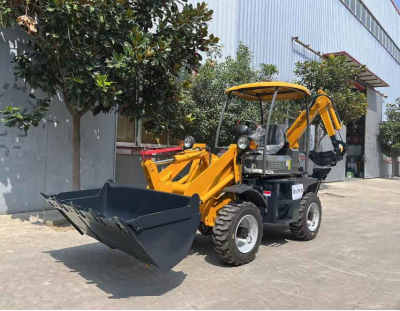 Retroescavadeira de rodas de 3 toneladas