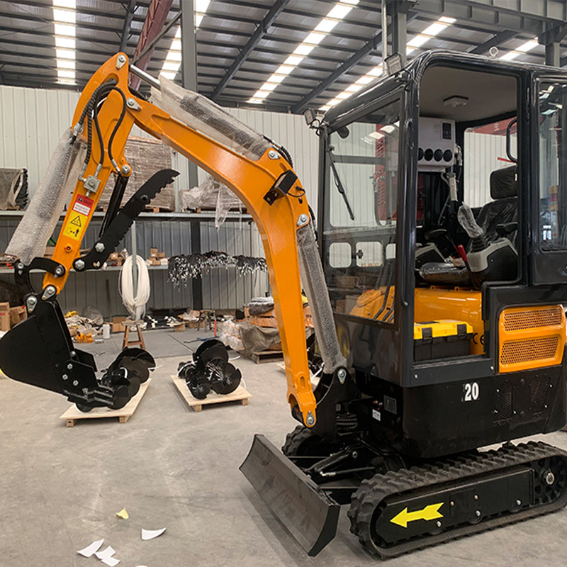 Minikoparki 2tonowe Koparki gąsienicowe