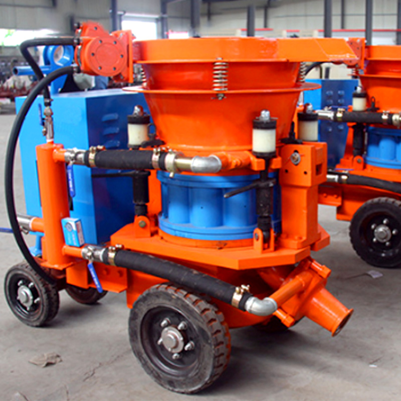 Малая машина для торкретирования высокой производительности