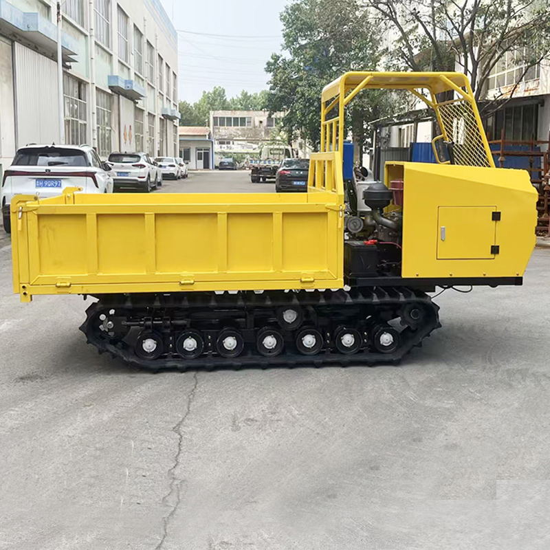 High-Capacity Crawler Dumper with Strong Load Bearing