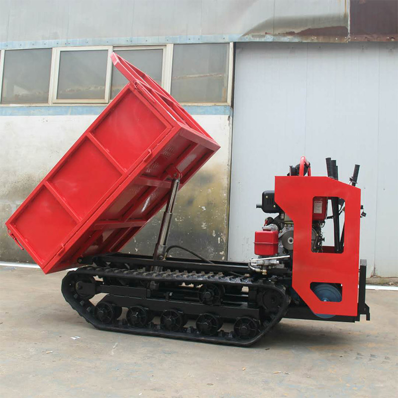 Гусеничный погрузчик Самосвал Резина