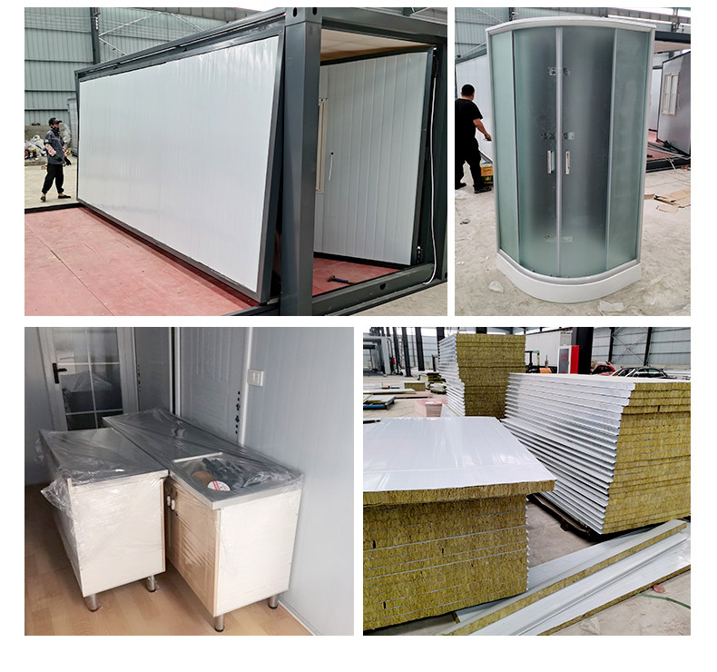 Дома для кемпинга Съемный контейнерный дом