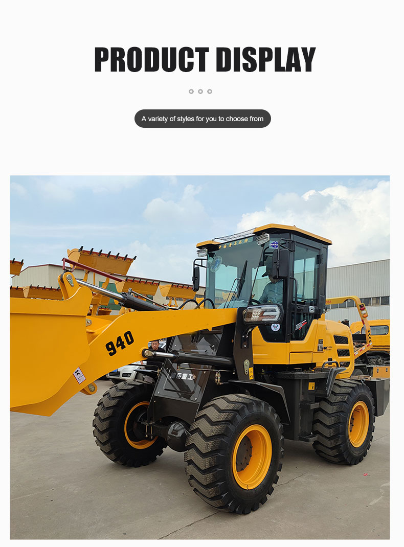 Premium 241 kW Diesel Mini Construction Mini Ładowarka Kołowa