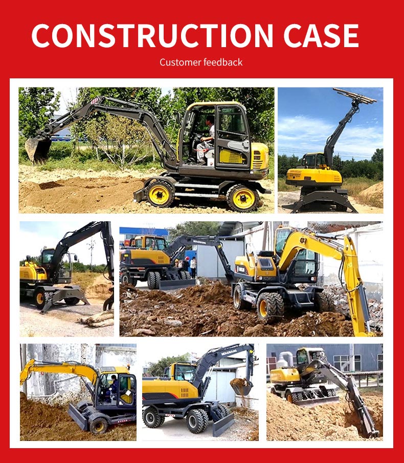 Строительный колесный экскаватор премиум-класса с рабочей массой 24 тонны