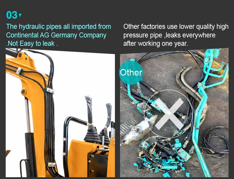 Hydraulic Hammer For 1 Ton Mini Excavator