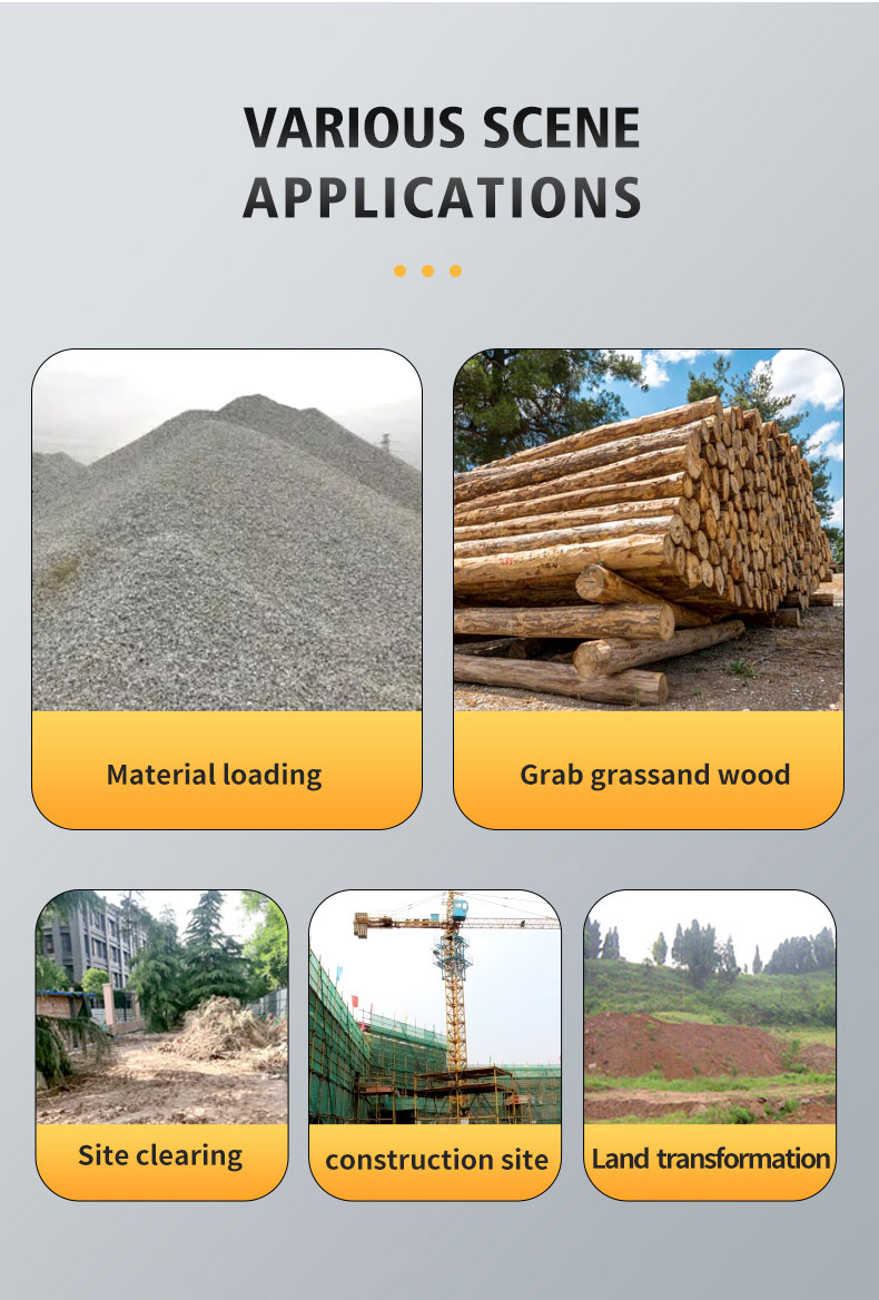 Небольшой мини-дизельный 0,8-тонный колесный погрузчик с бортовым поворотом