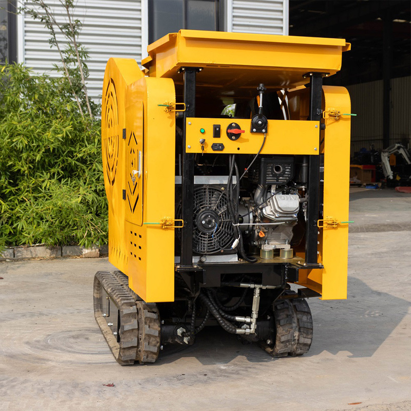 Новая усовершенствованная мобильная мини-камнедробилка производительностью 2–5 т/ч