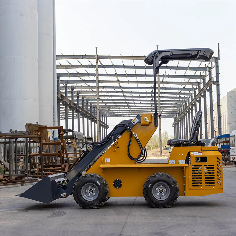 Minicarregadeira a diesel para máquinas de movimentação de terras