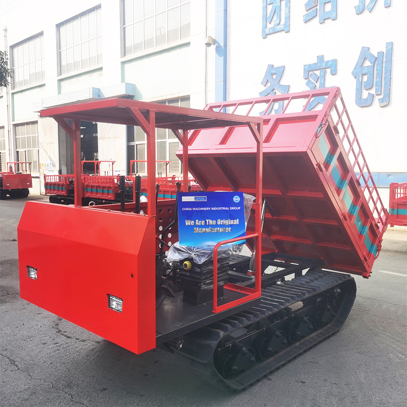 High-Capacity Crawler Dumper with Strong Load Bearing