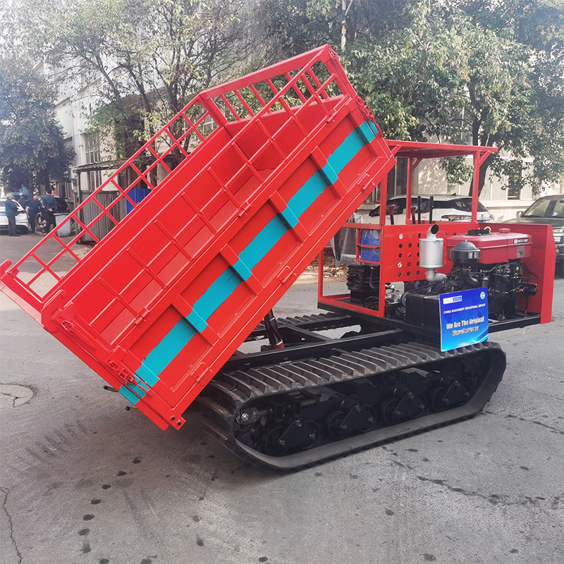 High-Capacity Crawler Dumper with Strong Load Bearing